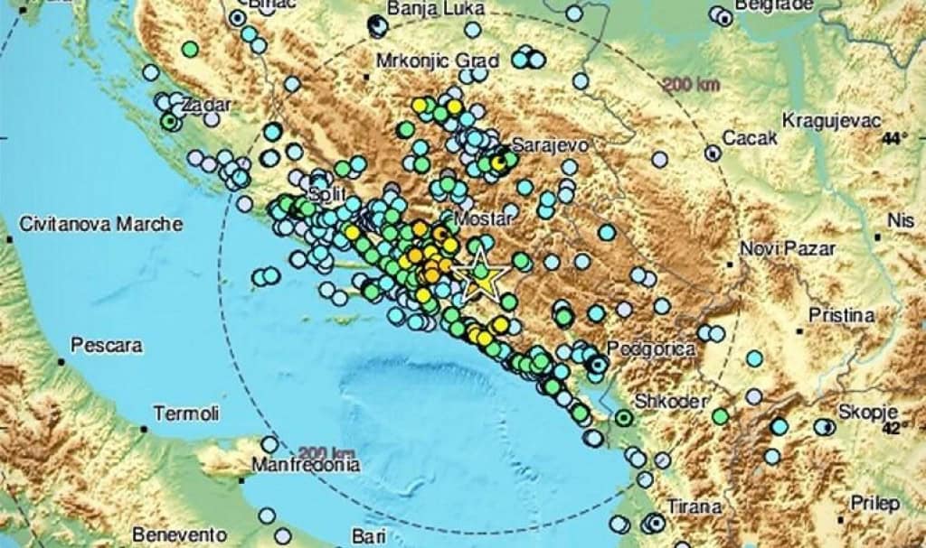 Hrvatska seizmološka služba detaljno izvijestila o potresima u BiH, bilo ih je na stotine u manje od dva dana