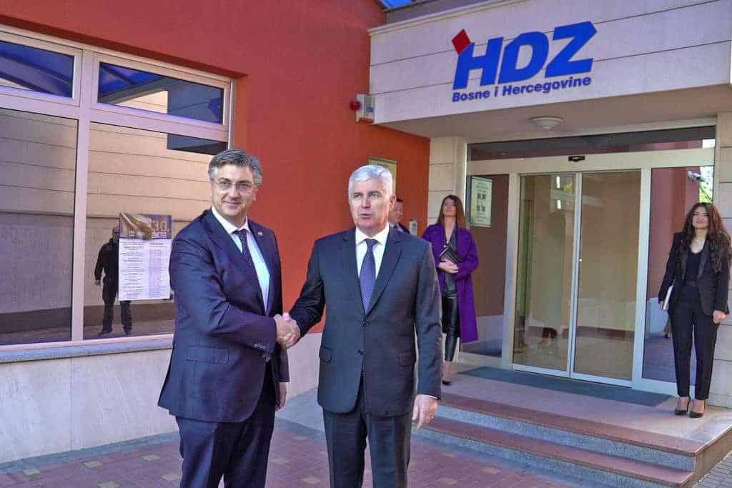 Plenković: Ako se izbori u BiH održe po ovom zakonu, to će biti loše. To govorimo kao prijatelj, susjed, partner