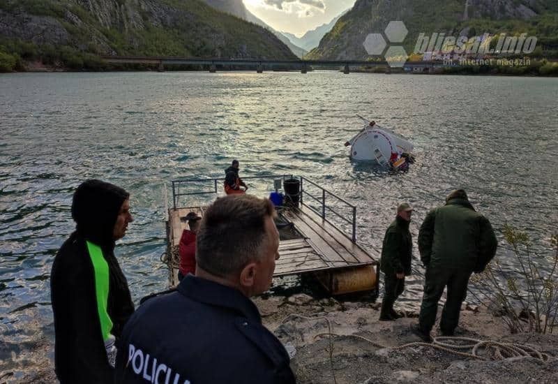 Policija otkrila detalje strašne nesreće kod Mostara: Vozač autocisterne u jezeru, nepoznato je li još netko bio s njim