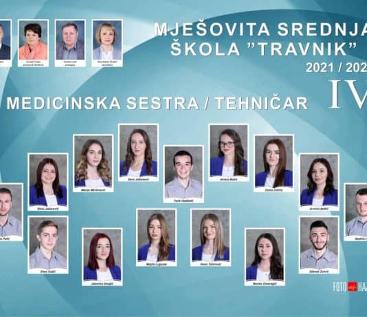 Šest odjeljenja: Ovo su ovogodišnji maturanti MSŠ Travnik