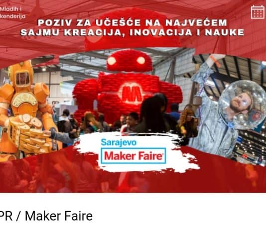 U tijeku su prijave za Maker Faire – najveći sajam inovacija i kreacija po prvi put u BiH