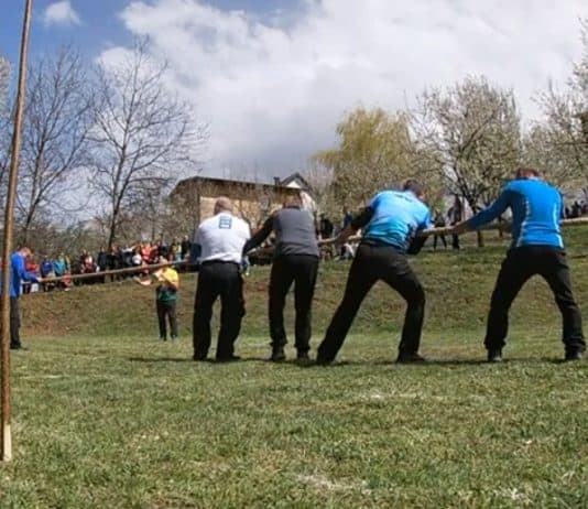 VIDEO: Borba u potezanju konopca, Vitez protiv Busovače