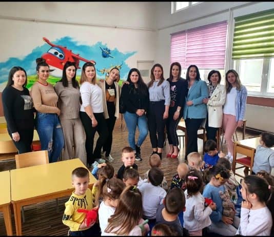 Zajednica žena HDZ 1990 HBŽ ŽUPANIJE posjetila dječiji vrtić „MAJKA HRABROST“ u Drvaru