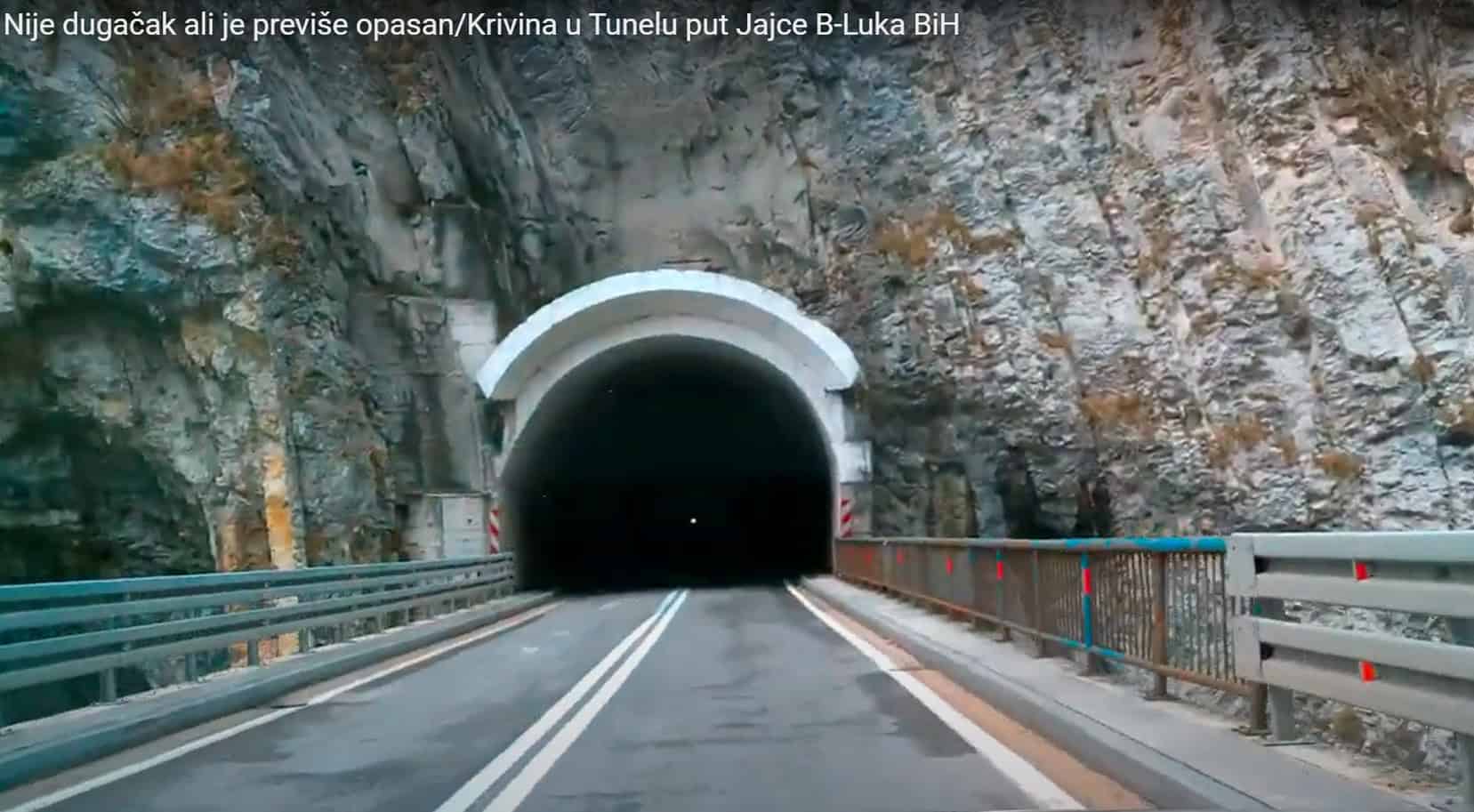 Opasno mjesto na opasnoj cesti – tunel Tuk (video)