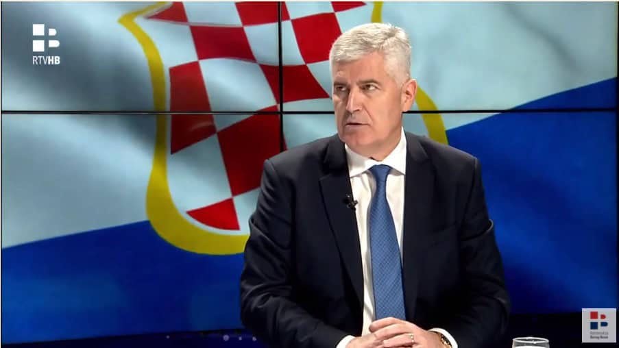Čović: Proces teritorijalnog preustroja počinje, ako Bošnjaci ponove isto to će biti kraj BiH