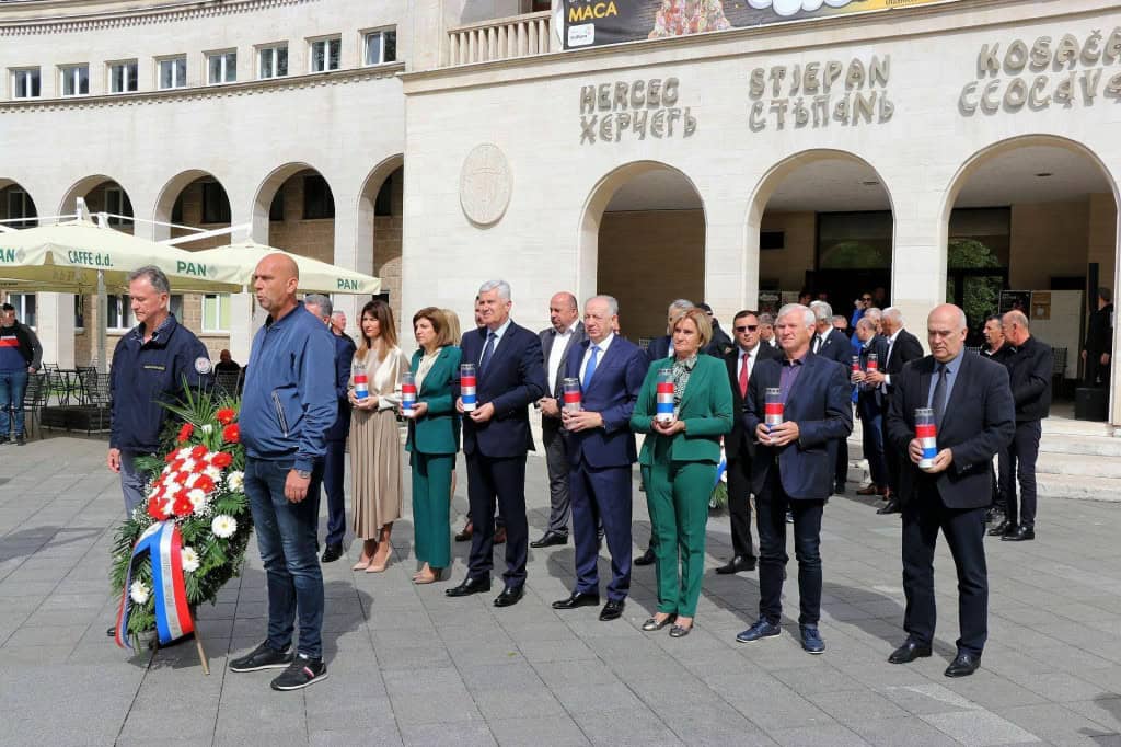 Čović na obilježavanju godišnjice zaustavljanja tenkova JNA: Da nije bilo HVO, ne bi bilo ni BiH