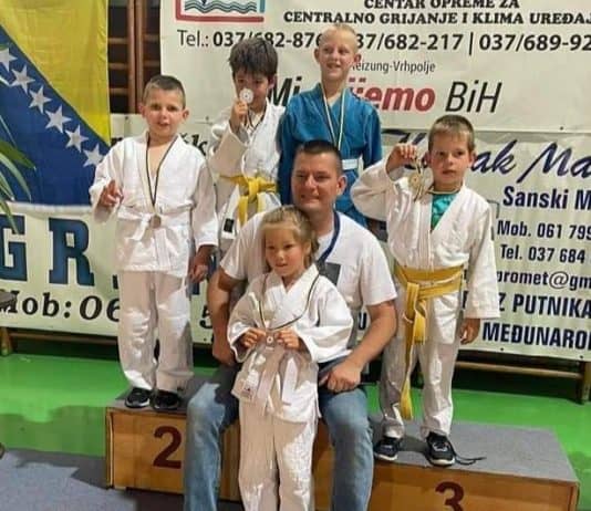 Devet medalja za Judo klub “Zmaj” iz Novog Travnika