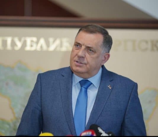 Dodik: BiH destabiliziraju muslimani pomognuti s nekoliko zapadnih veleposlanstava