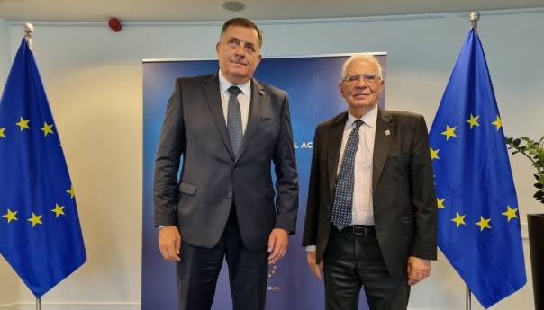 Dodik: Borrellu ću prenijeti da je ugrožena konstituvnost naroda zbog neprovedbe izborne reforme