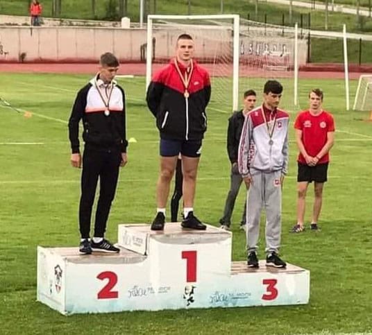 Uspjeh jajačkih juniora na državnom prvenstvu u atletici.