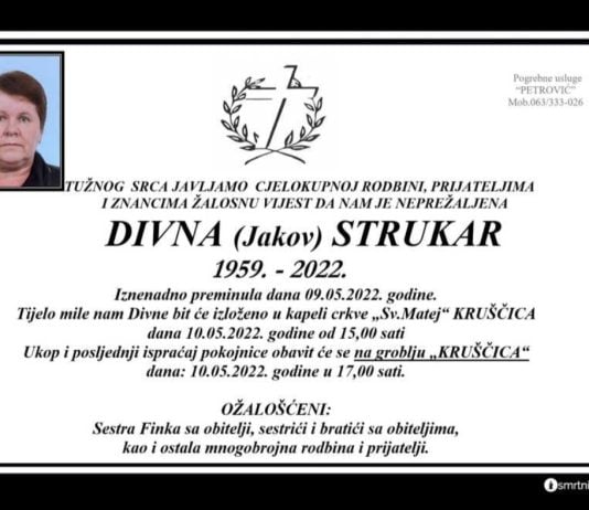 Iznenada preminula djelatnica bolnice u Novoj Biloj