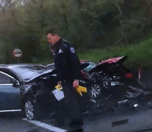 M-17 Dvije osobe ozlijeđene u teškoj prometnoj nesreći