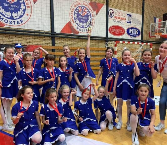 Novotravničke mažoretkinje osvojile brončanu medalju na Nacionalnom mažoret prvensvtu 2022.