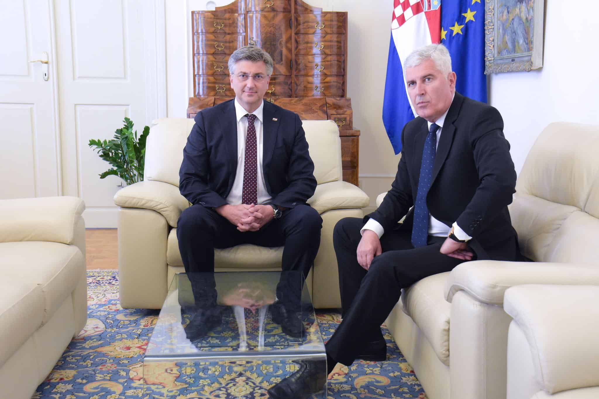Plenković o naporima za ravnopravnost bh. Hrvata: Bez izborne reforme neće se omogućiti legitimna zastupljenost Hrvata