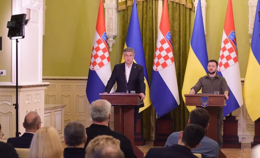 Plenković otkrio detalje posjeta Ukrajini: Zelenski me informirao o stanju u zemlji i posljedicama ruske invazije