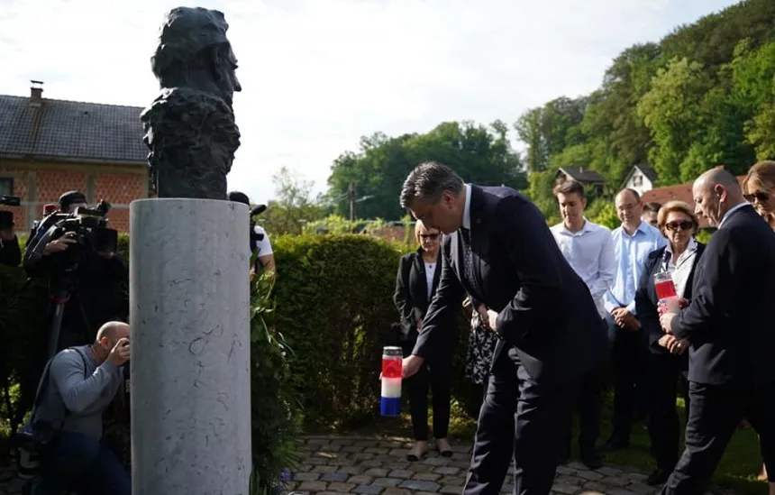 Plenković u Velikom Trgovišću: Tuđman je istinski mudro vodio Hrvatsku 90-ih. Njegova je politička ostavština naša obveza
