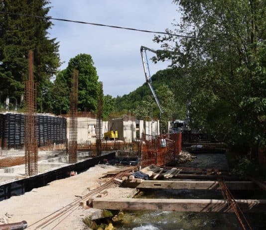 Počeo “nicati” hotel Plava voda na turističkoj lokaciji u Travniku