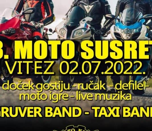 Početkom srpnja u Vitezu 3.Moto susreti