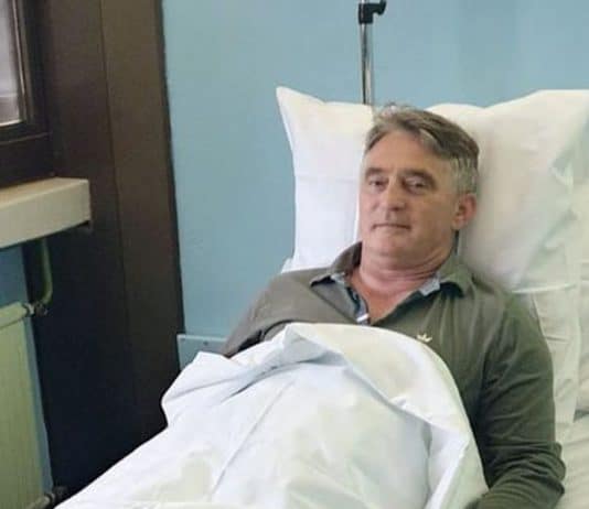 Prva fotografija člana Predsjedništva BiH Željka Komšića iz bolnice nakon operacije
