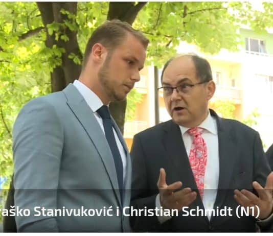 Stanivuković se sastao sa Schmidtom