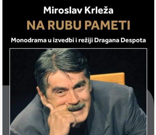U nedjelju u Travniku predstava “Na rubu pameti”
