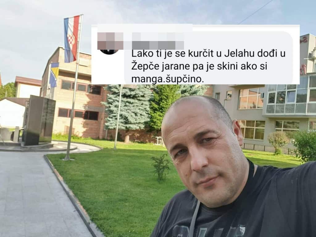 Bošnjački fašist usudio se najaviti skidanje zastave Hrvata u BiH i u Žepču