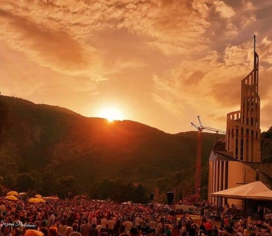 FOTOGRAFIJA DANA: Veličanstven prizor iz svetišta svetog Ive u Jajcu