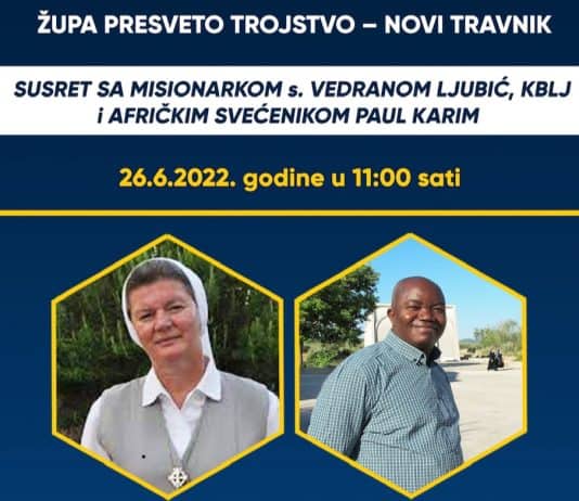 Prvi Afrički svečenik dolazi slaviti svetu misu u Središnjoj Bosni