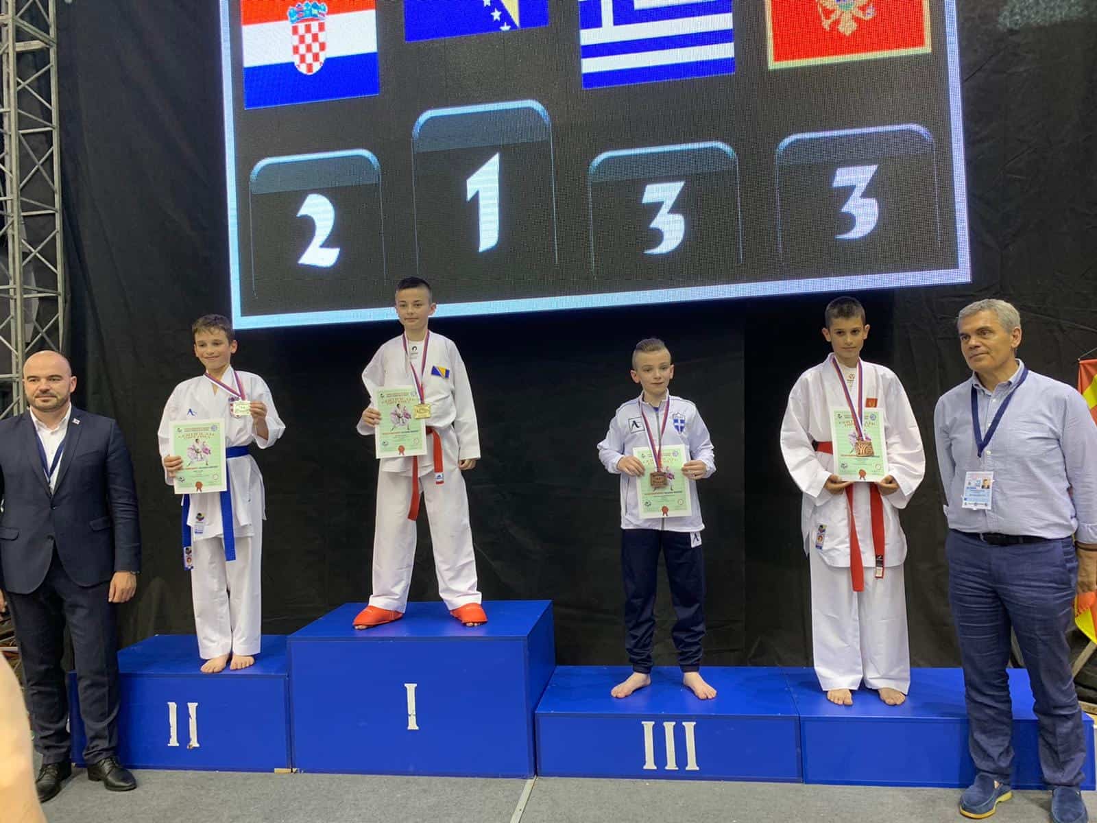 Izniman uspjeh naših karataša na prvenstvu Balkana u Beogradu