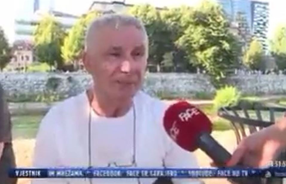 Prosvjednik iz Sarajeva nacističkim biranim riječima o Hrvatima: “narod koji se može staviti u dva željeznička vagona”