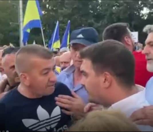 NOVI INCIDENT NA PROSVJEDU: Sukob kantonalnog zastupnika SDA s borcima