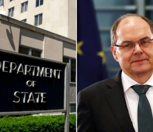 State Department: SAD će podržati bilo koju odluku koju Christian Schmidt donese
