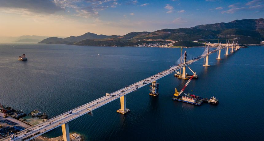Broj putnika na granici kod Pelješkog mosta 42% manji nego prošli tjedan