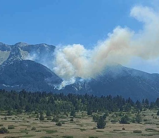 Hrvatski kanader gasi požar na Blidinju: “Protupožarne snage iznimno su angažirane u Hrvatskoj, ali to nas ne sprječava da pomognemo”
