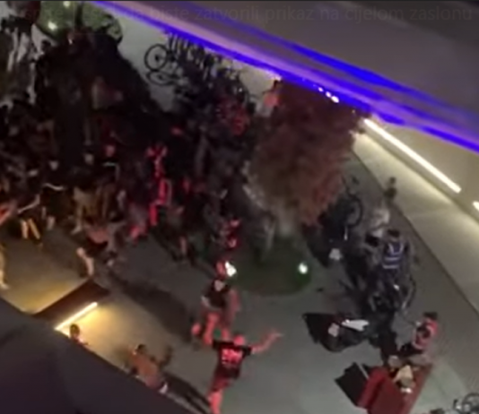 Navijači Zrinjskog se sukobili s policijom u Tirani: Upotrijebljen suzavac, više desetaka privedenih, objavljene snimke