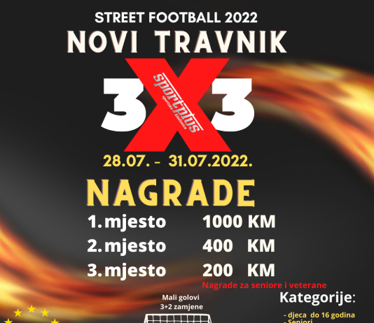 Ostalo je još sedam dana za prijavu ekipa na malonogometni 3×3 turnir u Novom Travniku