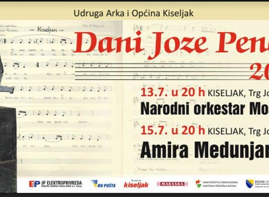 U Kiseljaku počinju Dani Joze Penave
