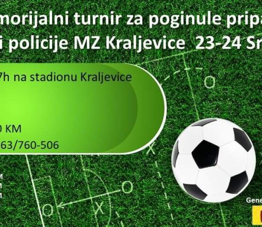 U tijeku prijave za 7. Memorijalni turnir u Kraljevicama