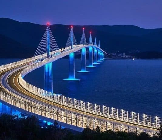 Svečano otvoren Pelješki most