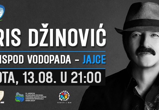 U subotu mega koncert Harisa Džinovića nakon Skokova sa vodopada u Jajcu