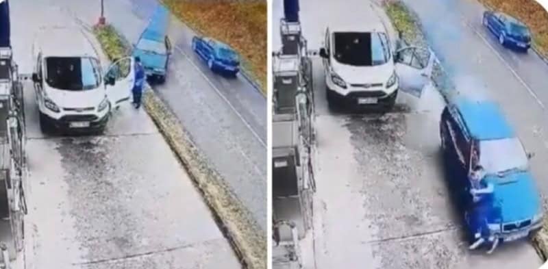 Vozačica se uzverala na benzinsku i velikom brzinom pokosila radnika, teško je ozlijeđen