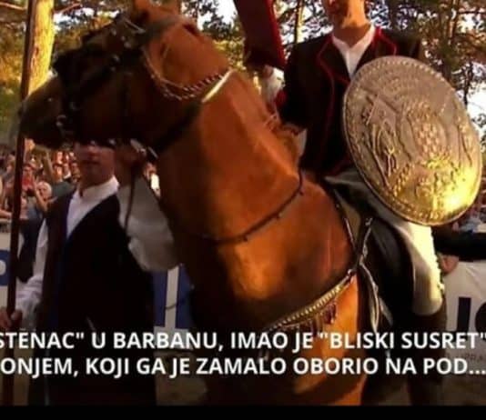 Milanovića gurnuo konj na Trci na prstenac, osiguranje ga držalo da ne padne