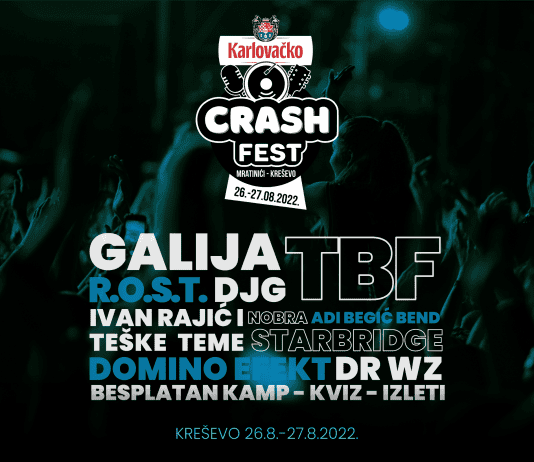 Pred nama je Karlovačko Crash fest, u dva dana očekuje vas odlična zabava