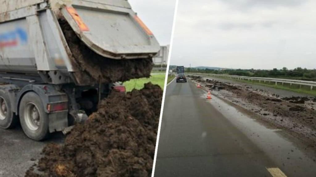 Halo, šefe, stani: Na četiri kilometra autoceste rasipao gnojivo, navodno nije primijetio