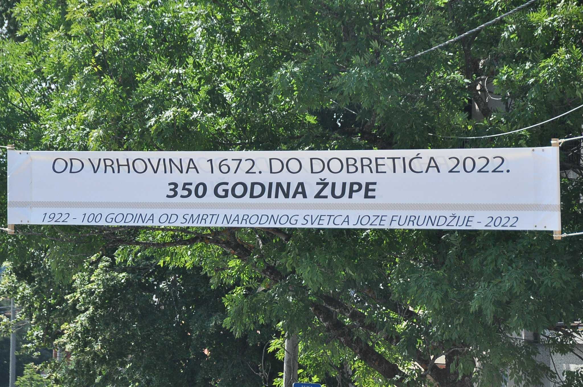 Dobretići: Središnja svečanost obilježavanja 350. obljetnice osnutka župe