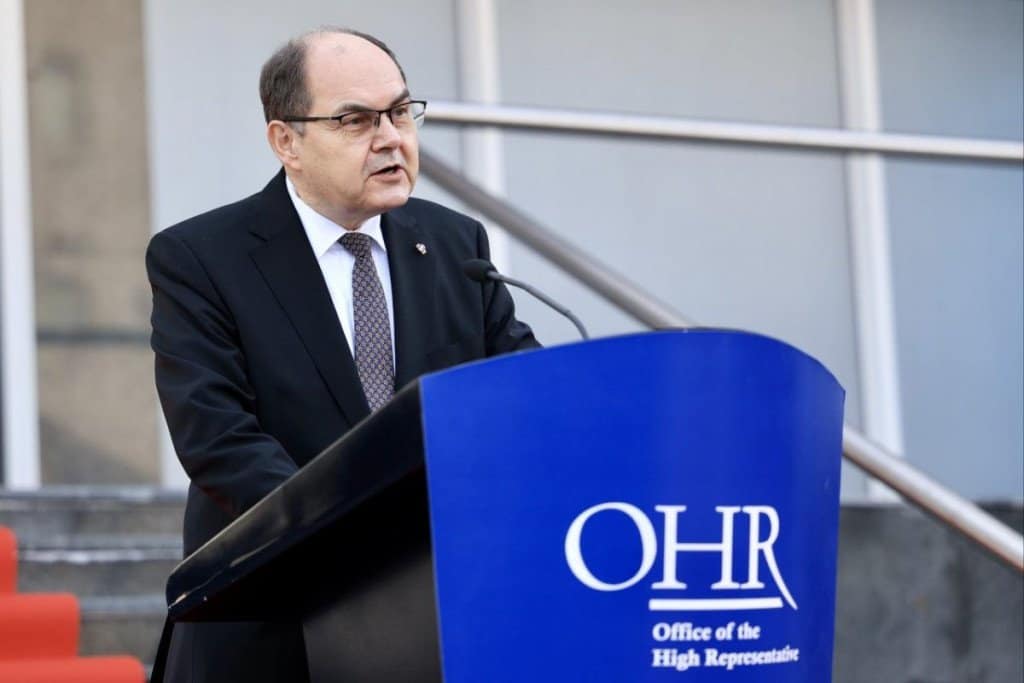 Christian Schmidt: Postupci i aktivnosti vlasti Republike Srpske kojima se obilježava i slavi Dan Republike Srpske 9. siječnja mogu imati posljedice