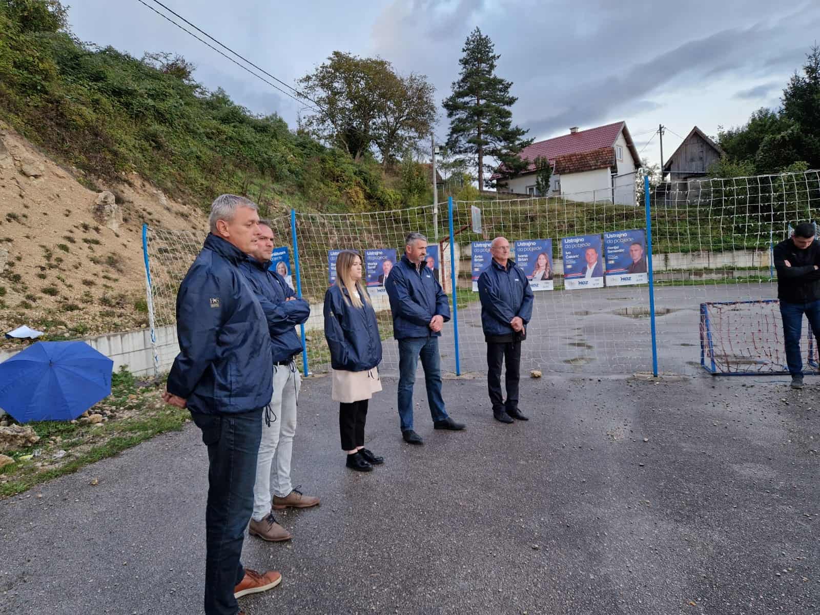 Kandidati HDZ-a posjetili selo Doribaba