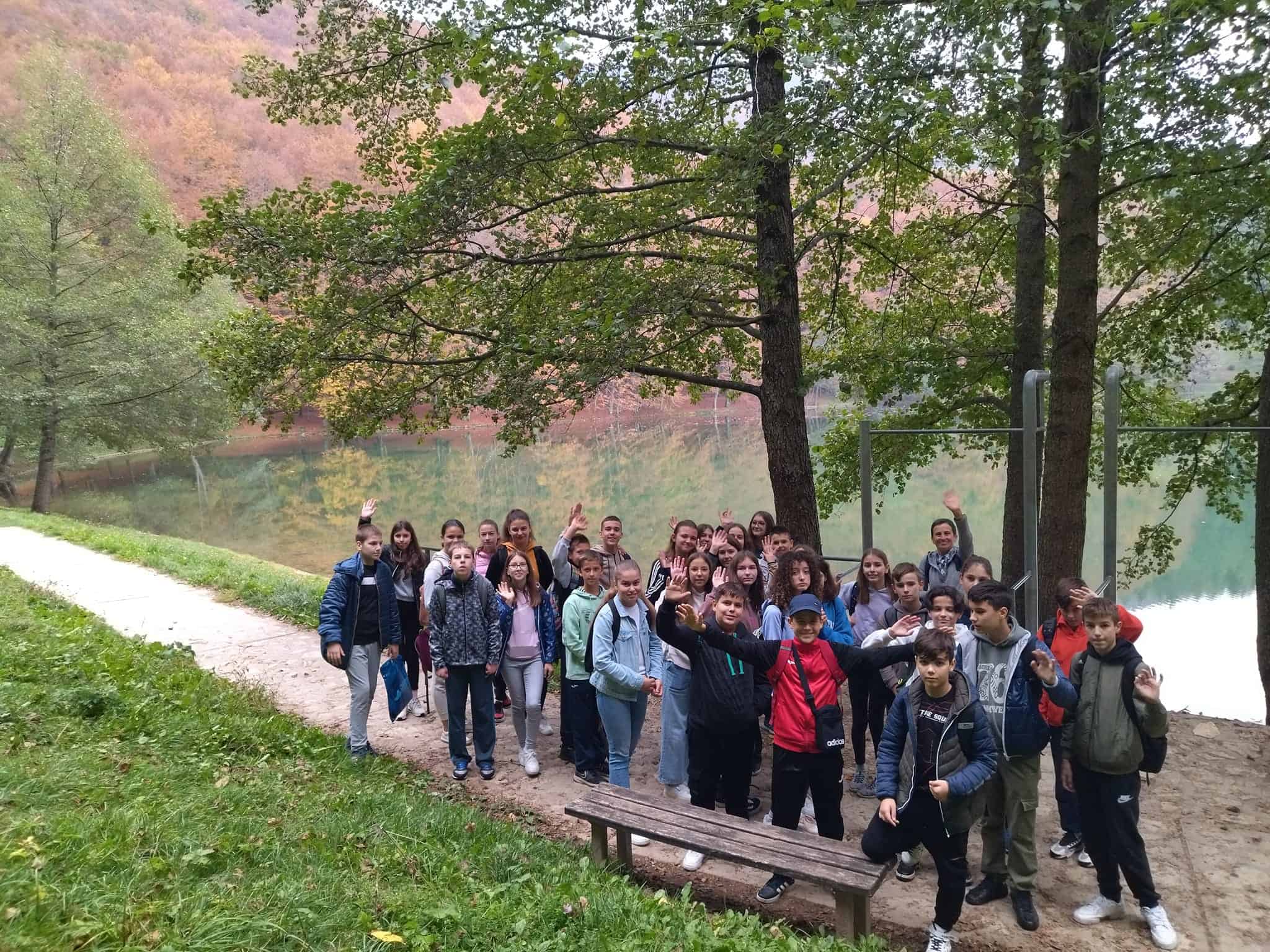 Terenska nastava: Učenici sedmih razreda posjetili jezero Balkana