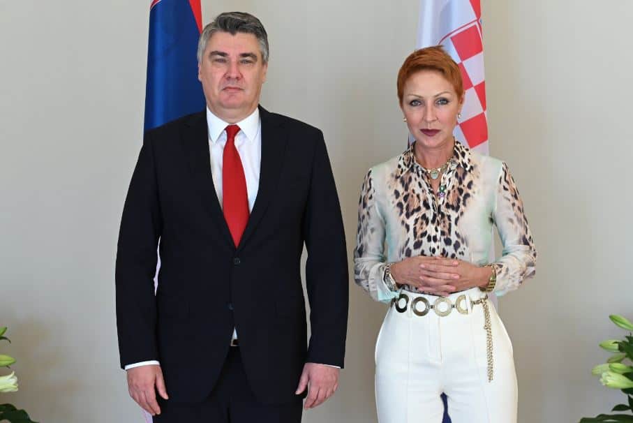 OMG je li ovo realno: pogledajte što je veleposlanica Srbije u Hrvatskoj odjenula na sastanak s Milanovićem