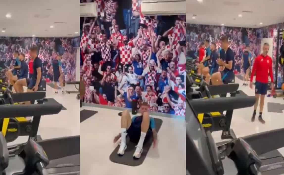 VIDEO I Evo što Vatreni slušaju u posljednjoj pripremi u teretani pred Argentinu